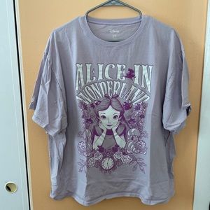 Lavender Disney Alice in Wonderland TShirt XL